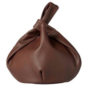 The Drop Women's Fog Adobe Chocolate Small Bucket Bag